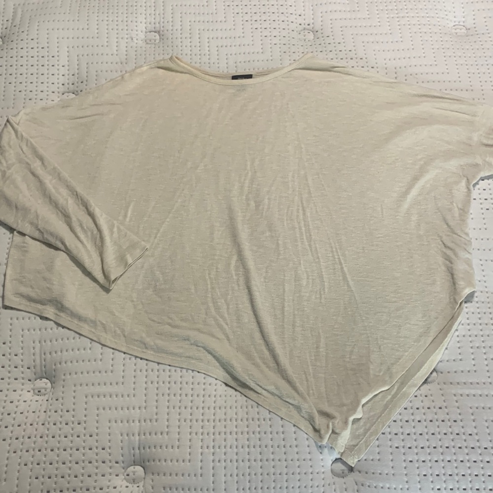 Target Casual Angle Cut Long Sleeve Shirt